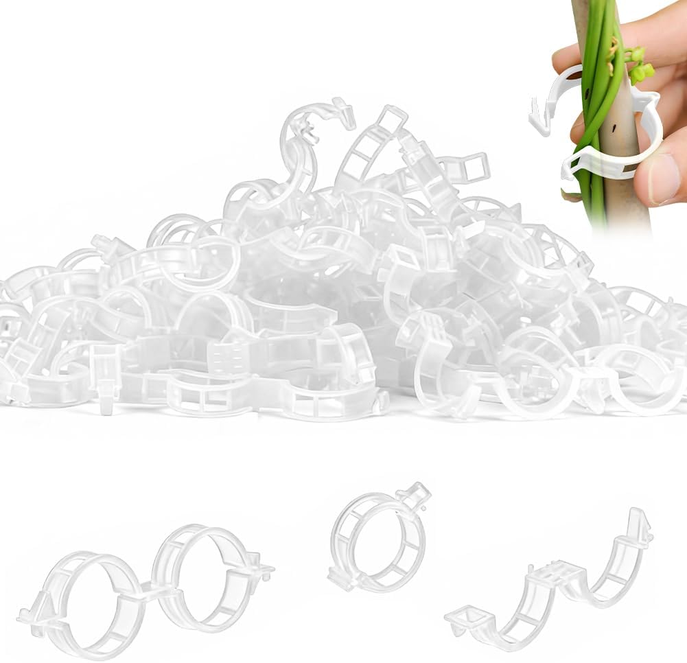 Home Improvement And Hardware - 100PCS Plant Support Clips Reusable Garden