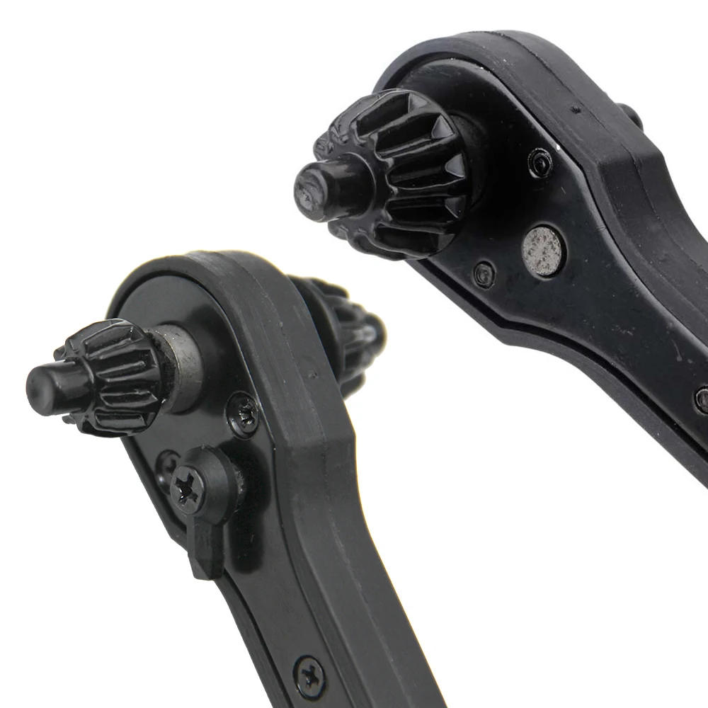 Home Improvement Items - Black Two-in-One Ratchet Drill Chuck Key