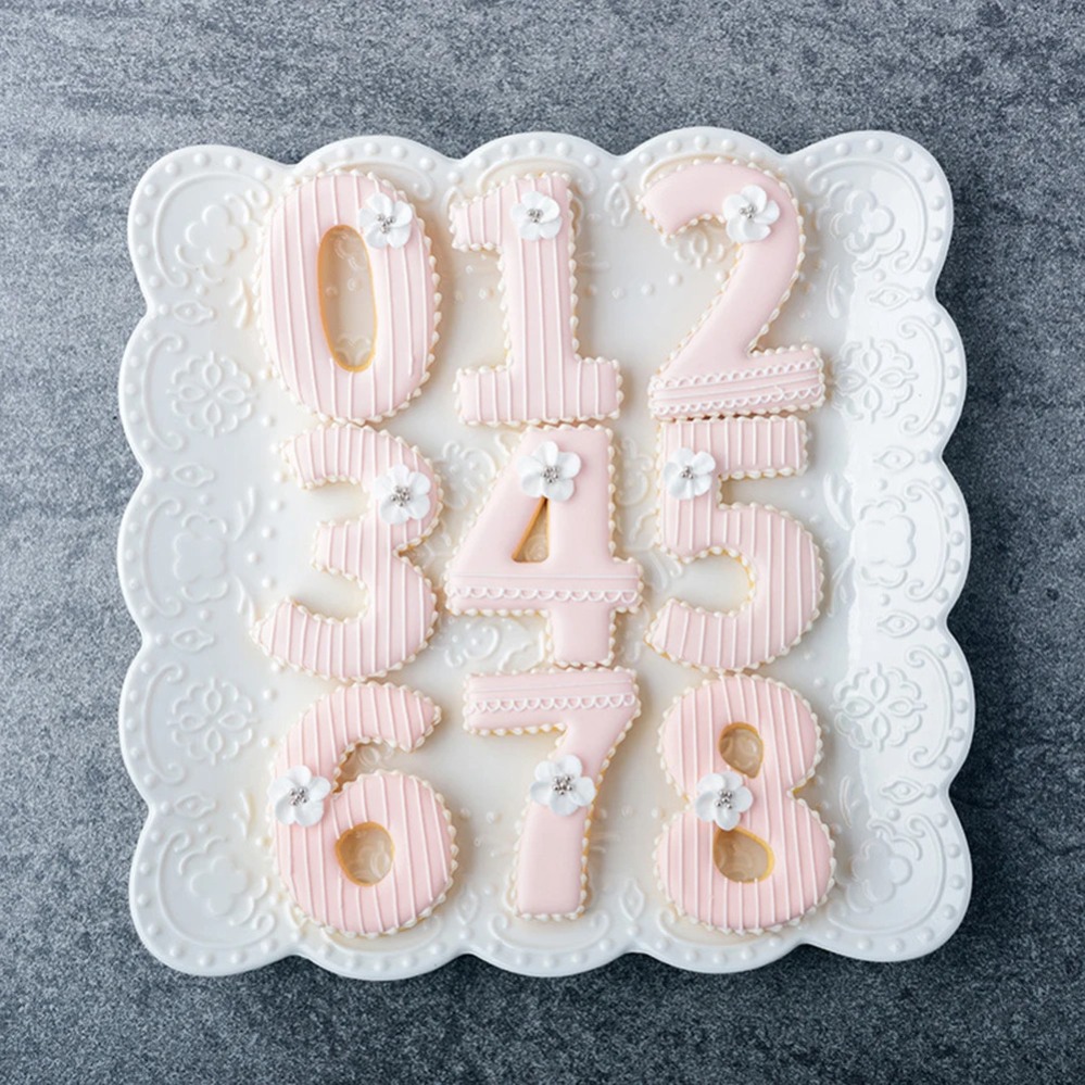 Home Improvement Diy - Large Numbers Cookie Cutters Biscuit Mold