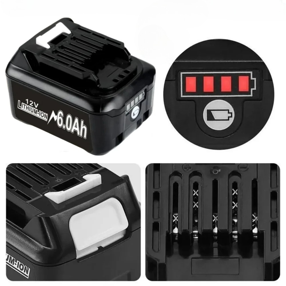 10.8V/12V 4000mAh/6000mAh Li-i - đánh giá và giá Makita Drill Hp1640