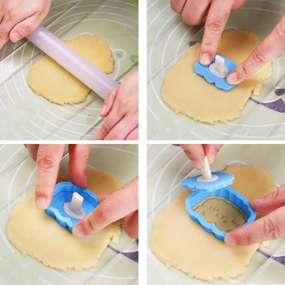 Cookie Mold Stamp Cartoon Saus - đánh giá và giá Home Improvement Diy