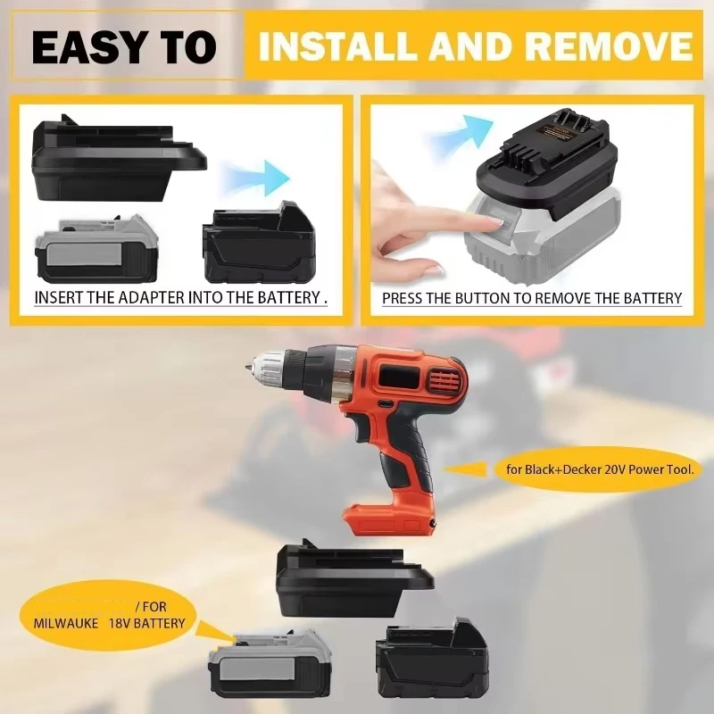 For Black Decker Tool Adapter  - đánh giá và giá Black+Decker Tool Cordless