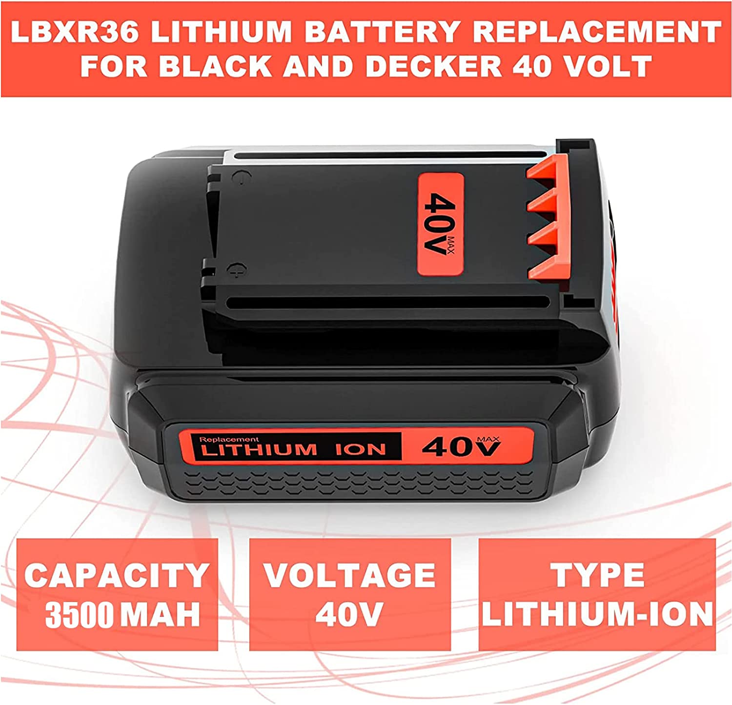 36V/40V 3.5Ah Replacement Batt - đánh giá và giá Black+Decker Tool Cordless