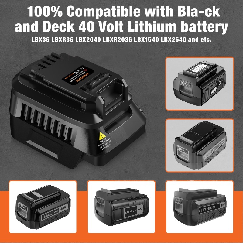 HAKSINKY Tool Battery Adapter  - đánh giá và giá Black+Decker Tool Cordless