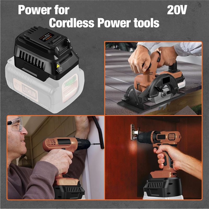 【RECOMENDAR】Battery Adapter Fo - đánh giá và giá Black+Decker Tool Cordless