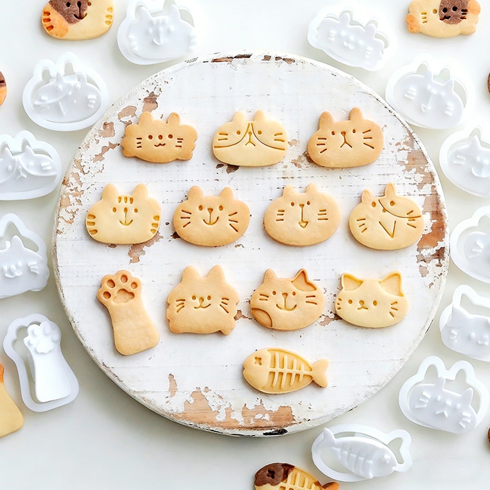 Cute Kitten DIY Stamp Cookie C - đánh giá và giá Home Improvement Diy