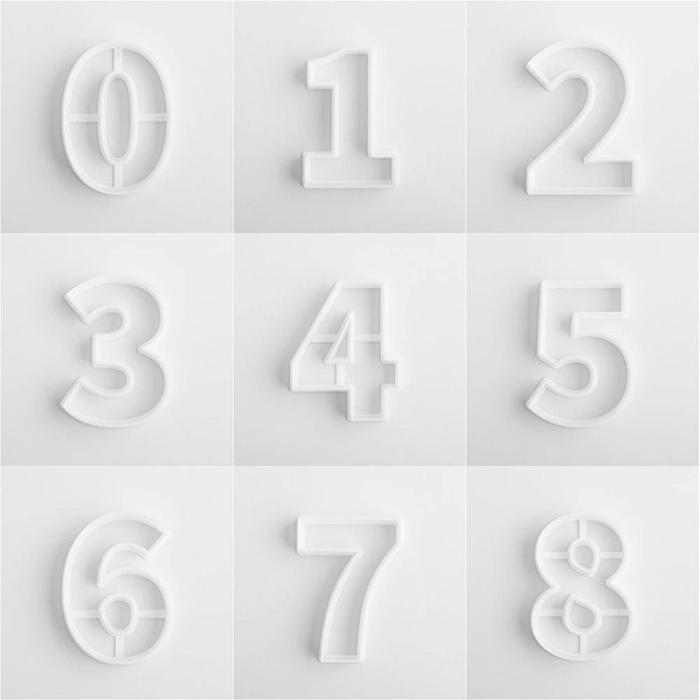 Large Numbers Cookie Cutters B - đánh giá và giá Home Improvement Diy