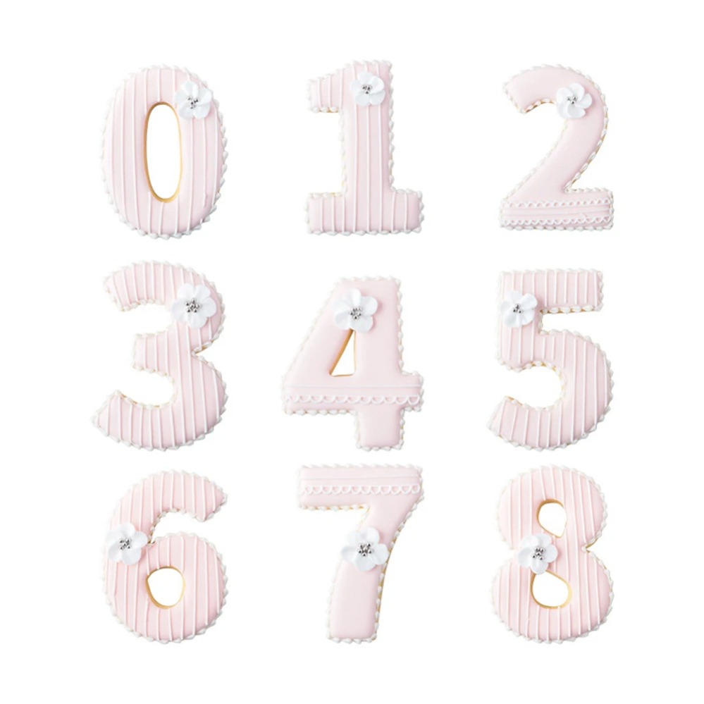 Large Numbers Cookie Cutters B - đánh giá và giá Home Improvement Diy