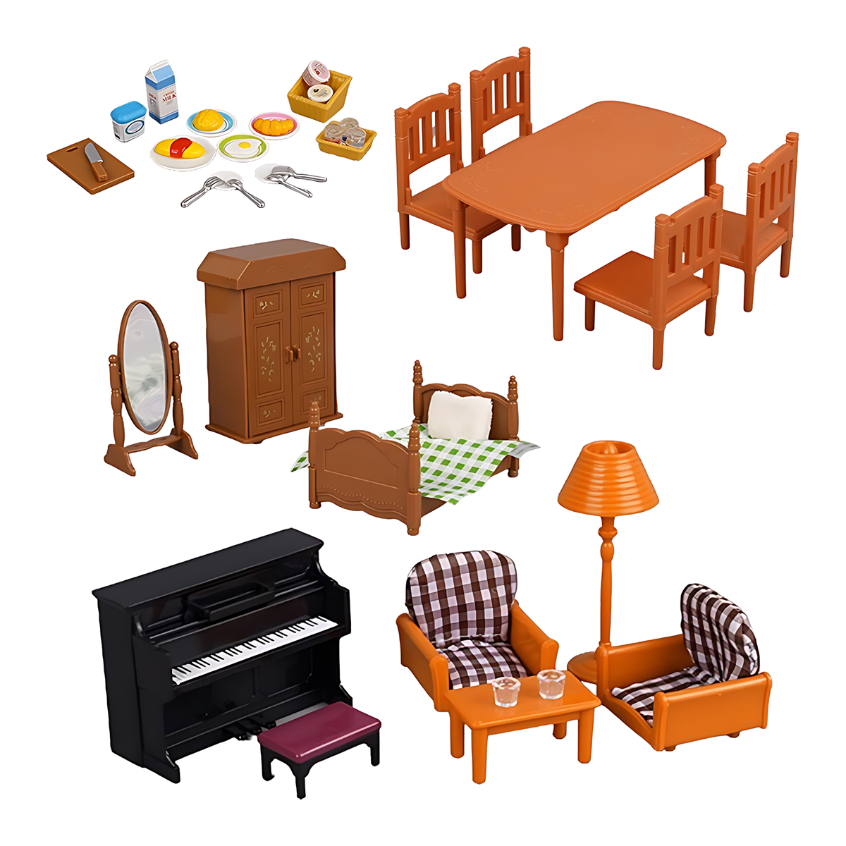 Miniature Furniture 1:12 Dollh - đánh giá và giá Home Improvement Diy