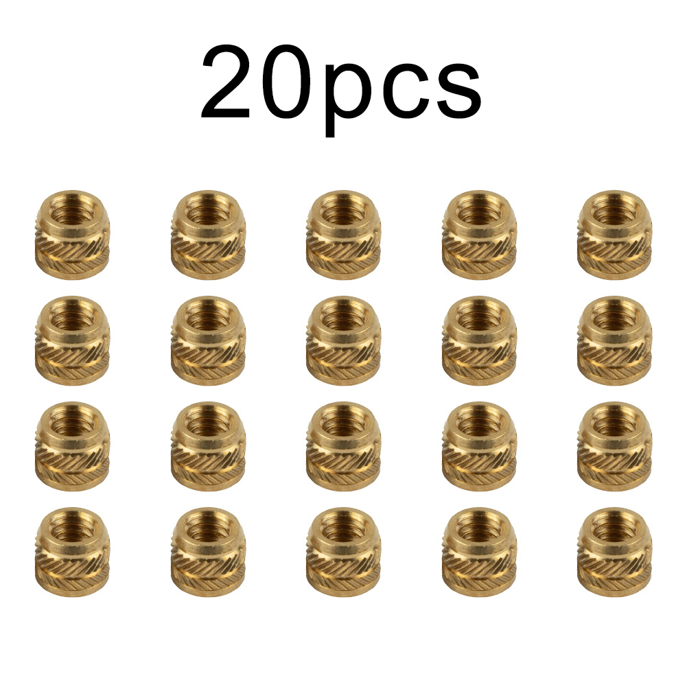 20pcs Brass Nuts 1/4-20 Thread - đánh giá và giá Home Improvement Items